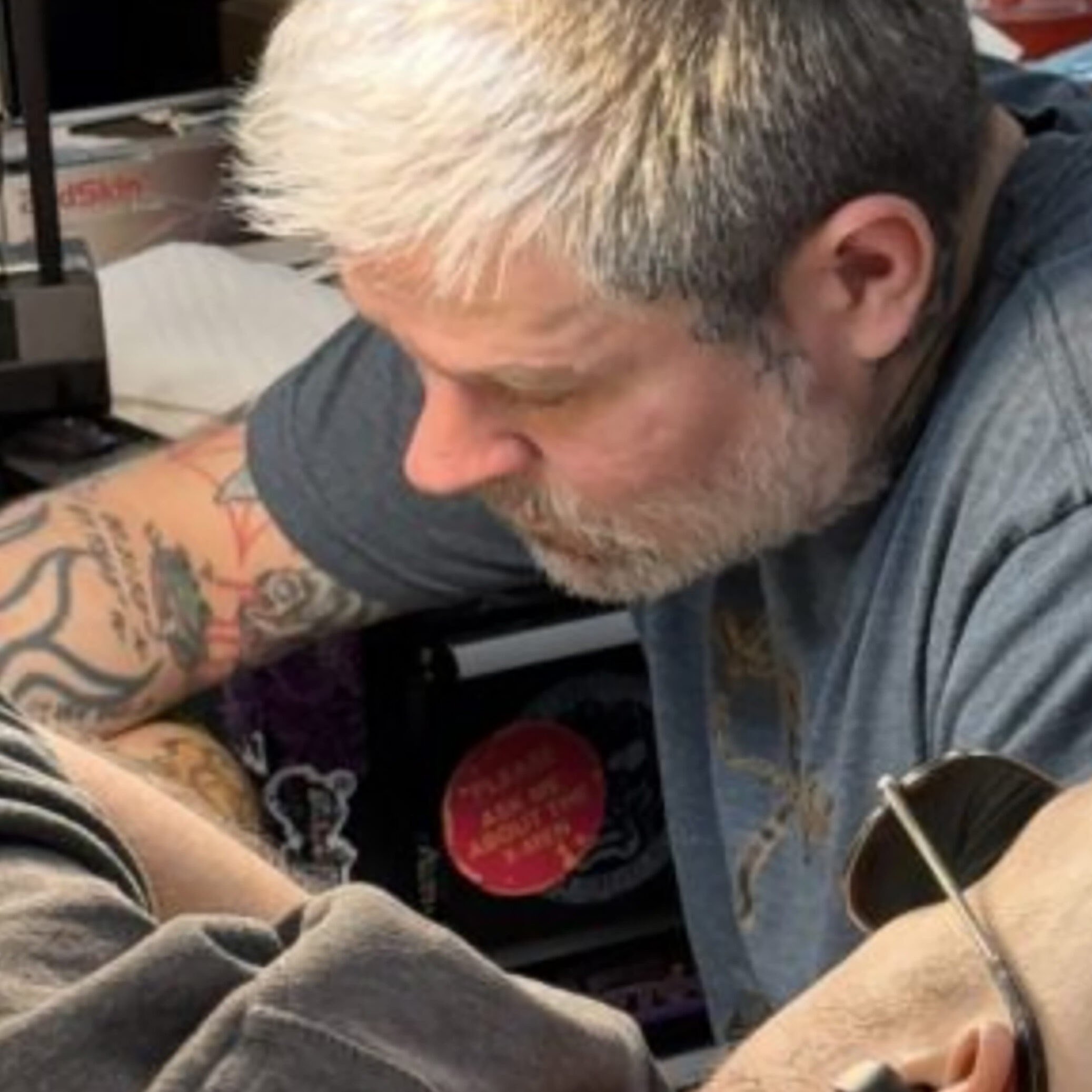 Shannon Ritchie custom tattoo artist working in Manhattan, NYC.