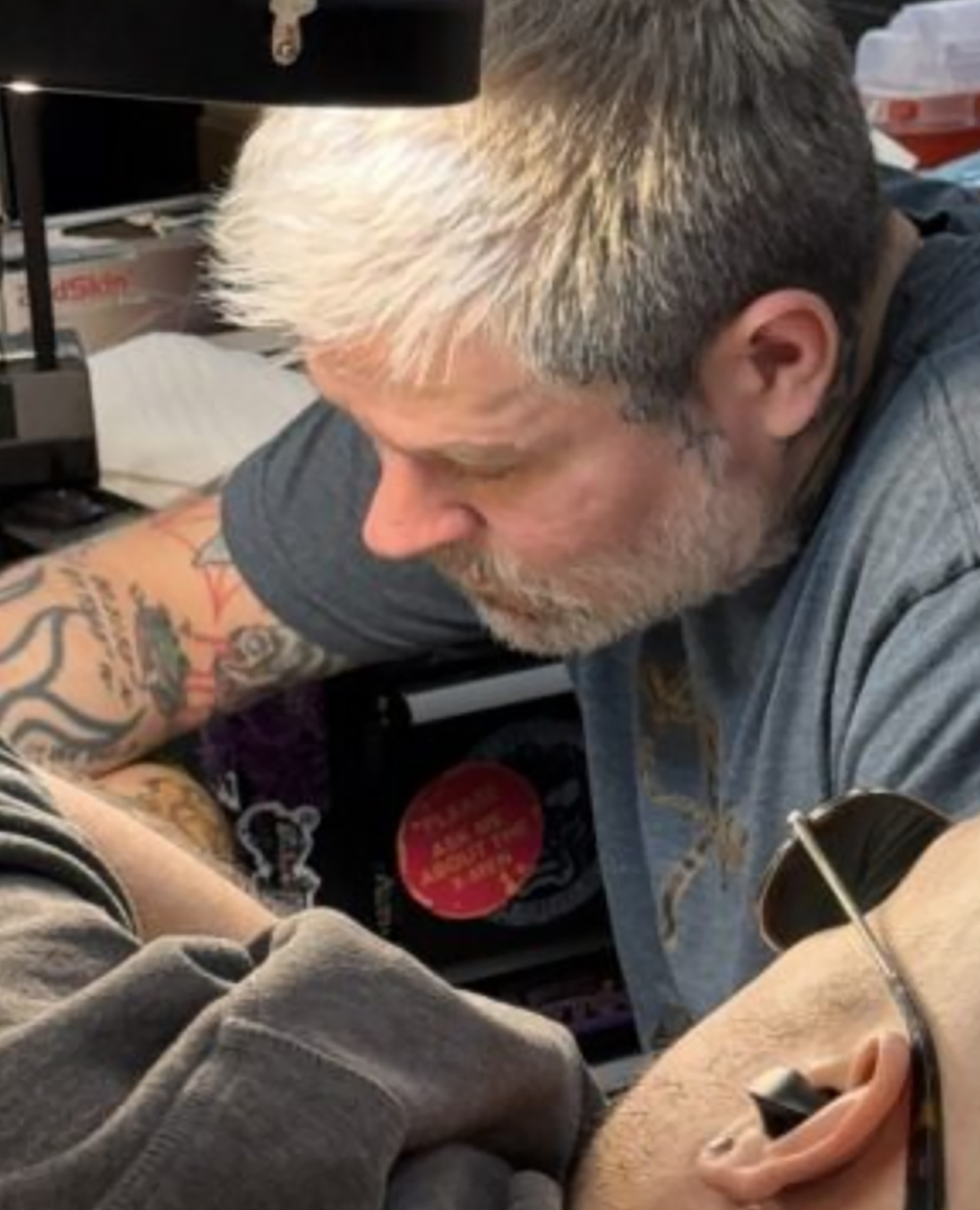 Shannon Ritchie custom tattoo artist working in Manhattan, NYC.